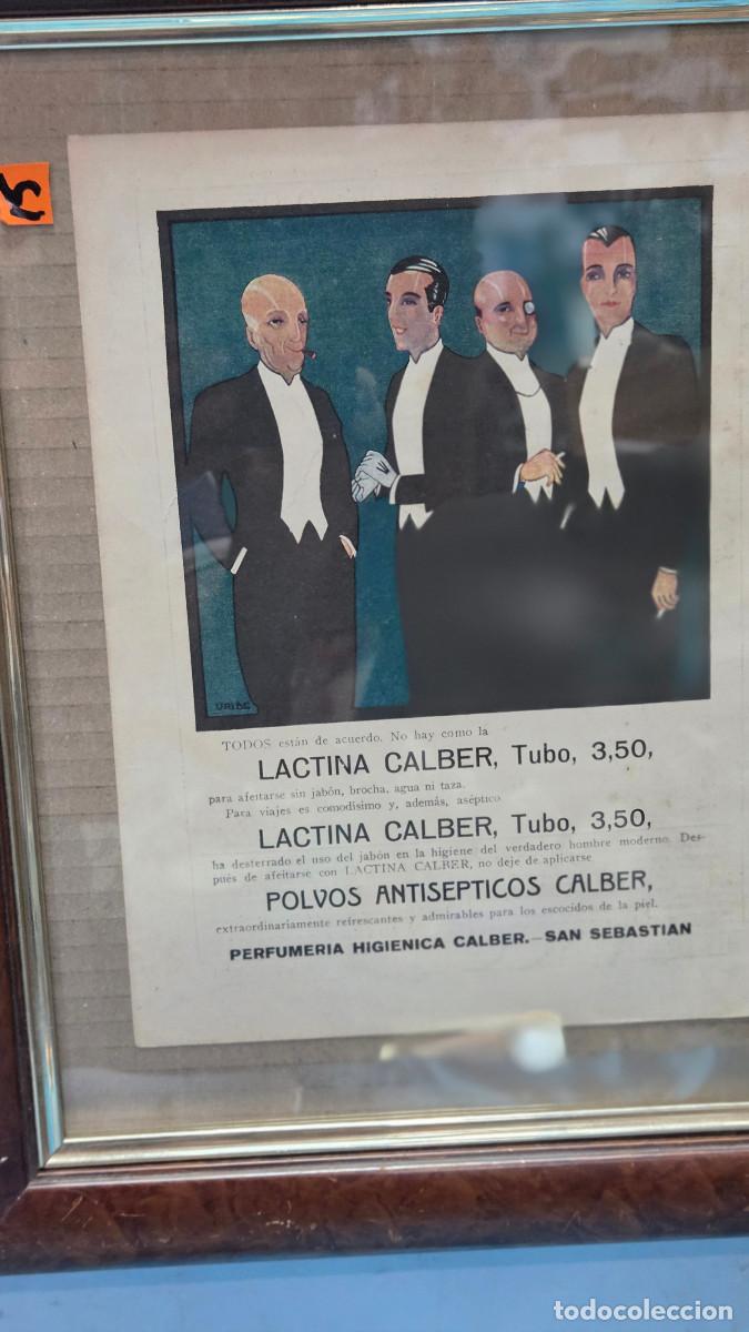 Vintage: cuadro con cartel antiguo - Foto 5