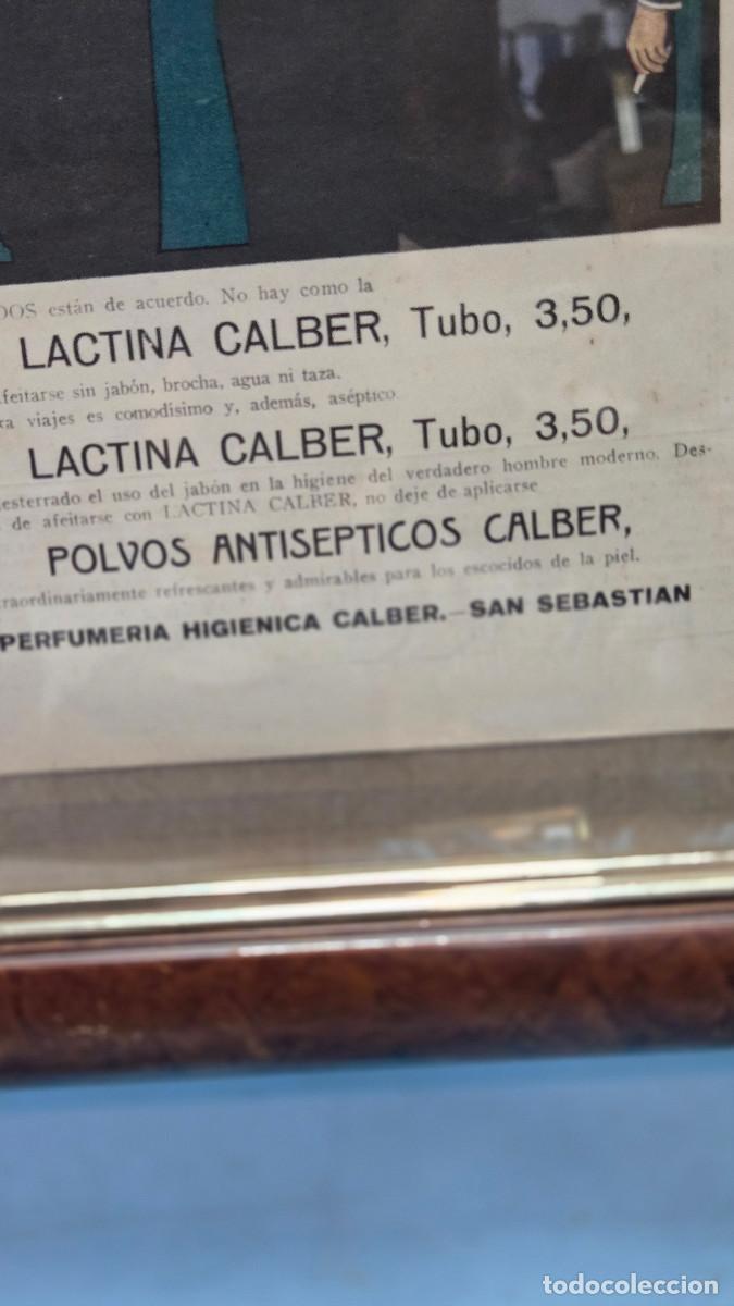 Vintage: cuadro con cartel antiguo - Foto 6
