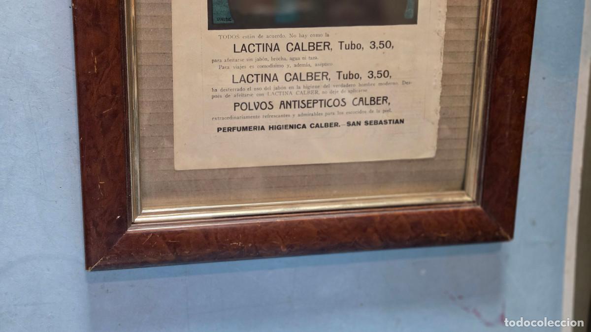 Vintage: cuadro con cartel antiguo - Foto 7