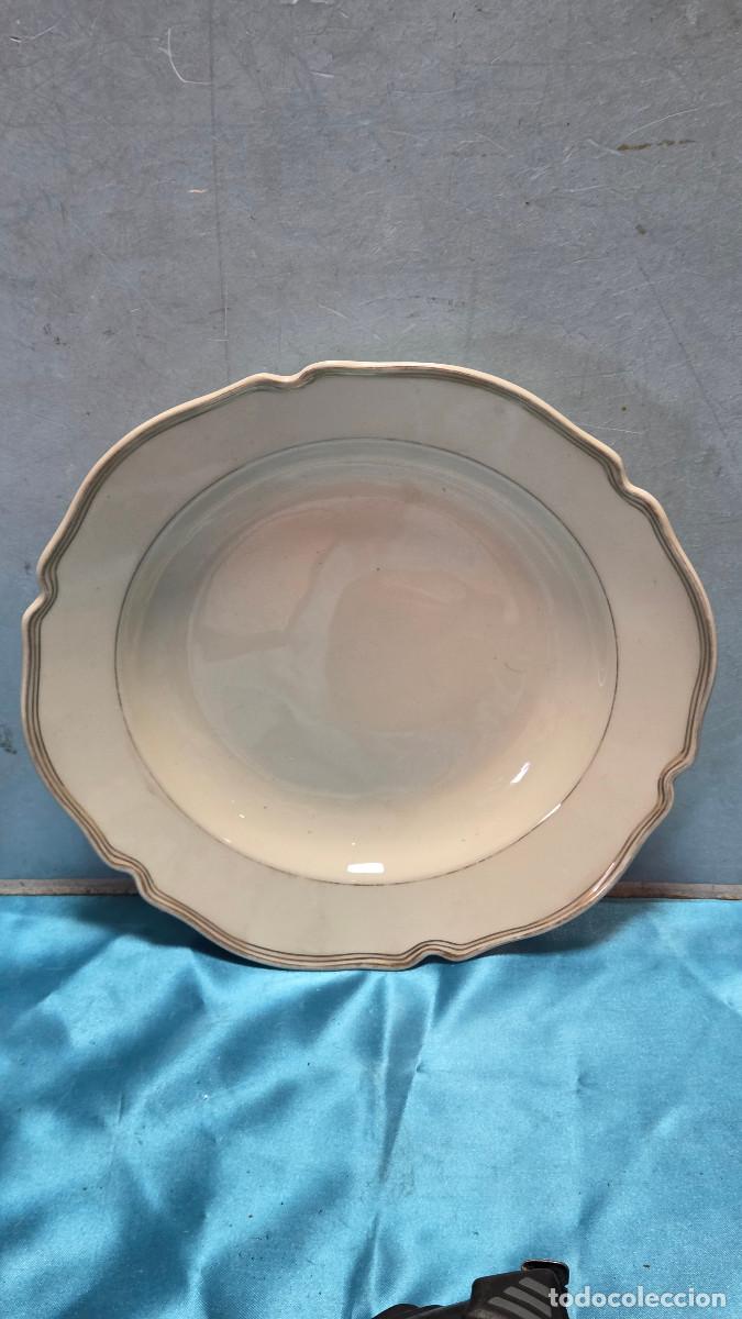 Vintage: plato de ceramica vistaalegre