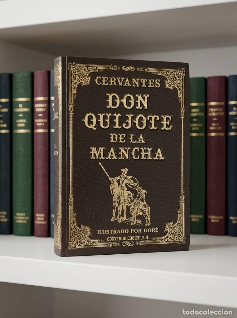Vintage: LIBRO DON QUIJOTE DE LA MANCHA