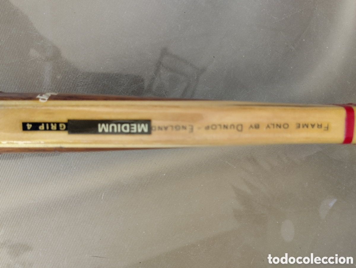 Vintage: Raqueta de tenis Dunlop - Foto 3