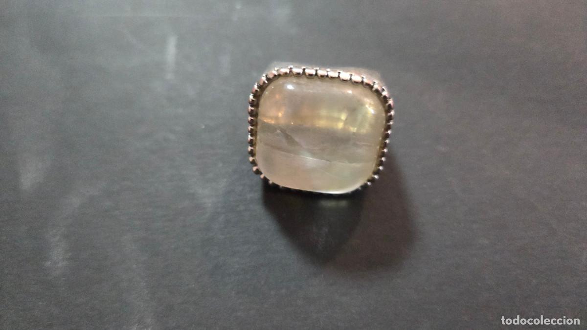 Vintage: anillo color plata vintage