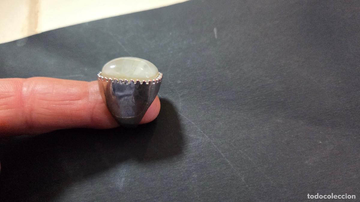 Vintage: anillo color plata vintage - Foto 3
