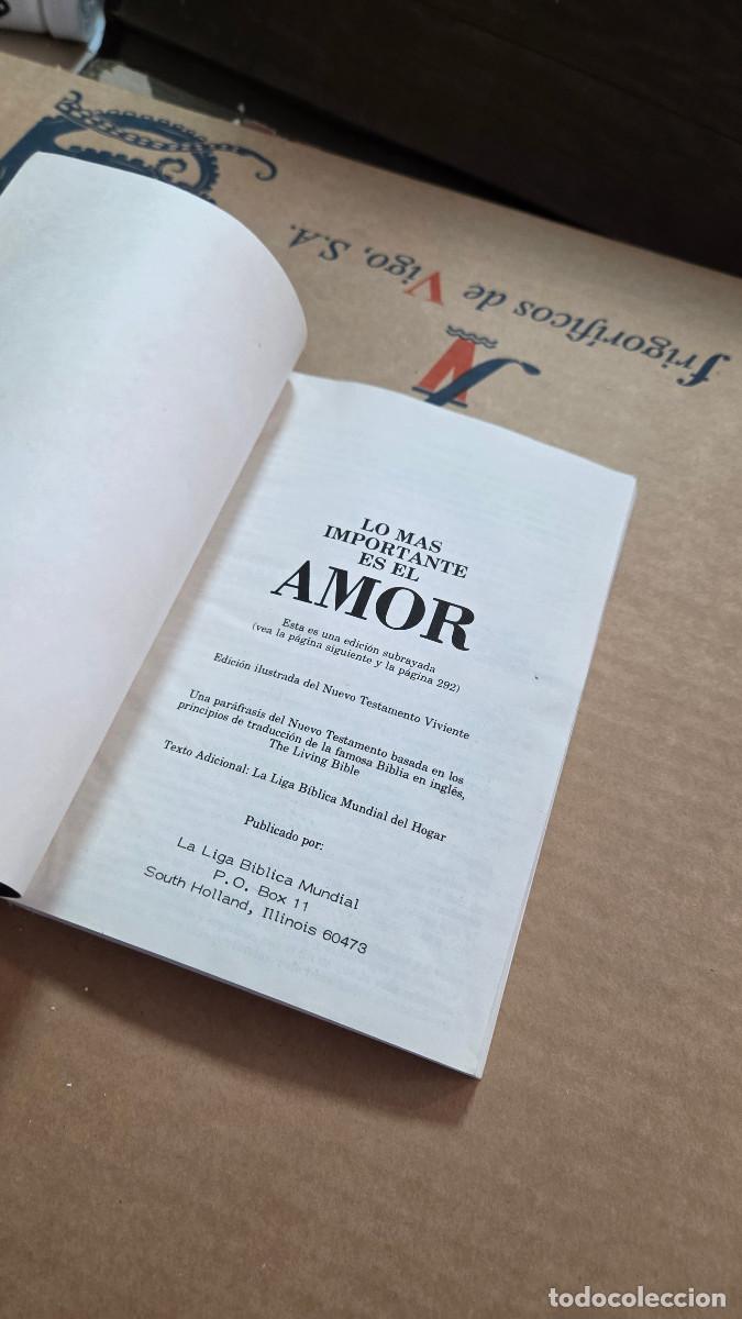 Vintage: libro religiosos del amor - Foto 2