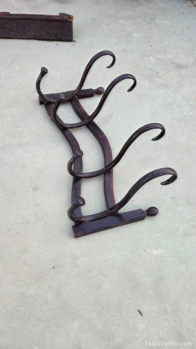 Vintage: perchero de pared antiguo - Foto 2