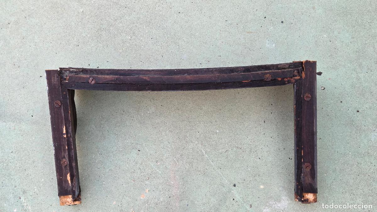 Vintage: estante de madera antiguo - Foto 4