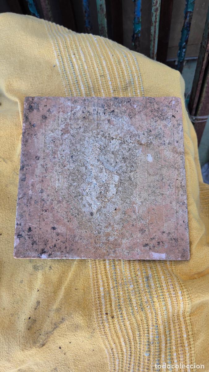 Vintage: azulejo antiguo de 20x20cm - Foto 4