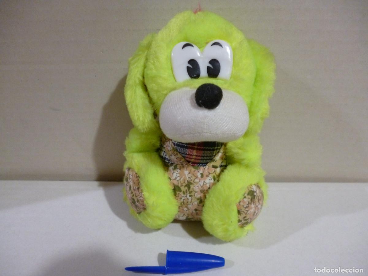Vintage: PELUCHE VINTAGE, DE LOS 80 - PERRO - OJOS PL&Aacute;STICO -BOYS TOY MURCIA