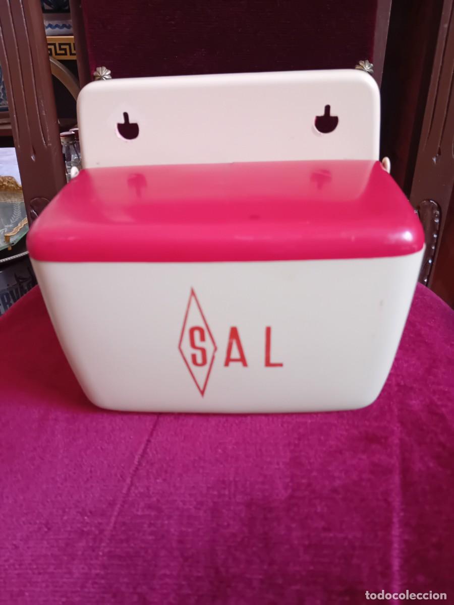Vintage: Salero de pl&aacute;stico, , marca Edmar Leir&iacute;a d&eacute;cada de los 50/60