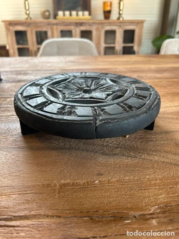 Vintage: Base de madera chapati - Foto 1