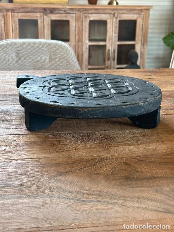 Vintage: Base de madera chapati - Foto 2