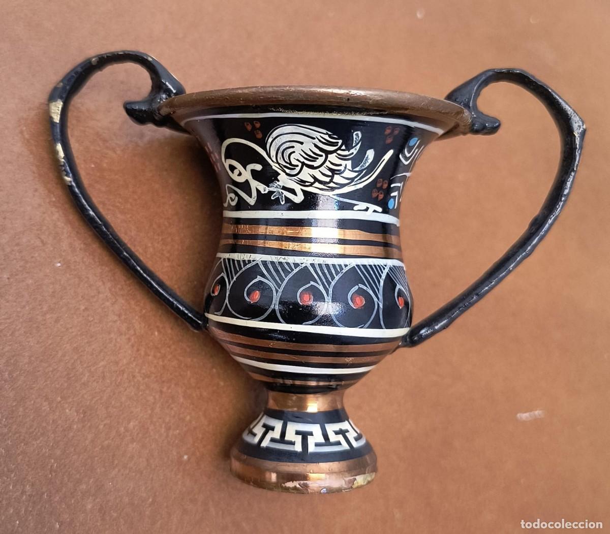 Vintage: CANTARO GRIEGO DE DECORACION - Foto 2