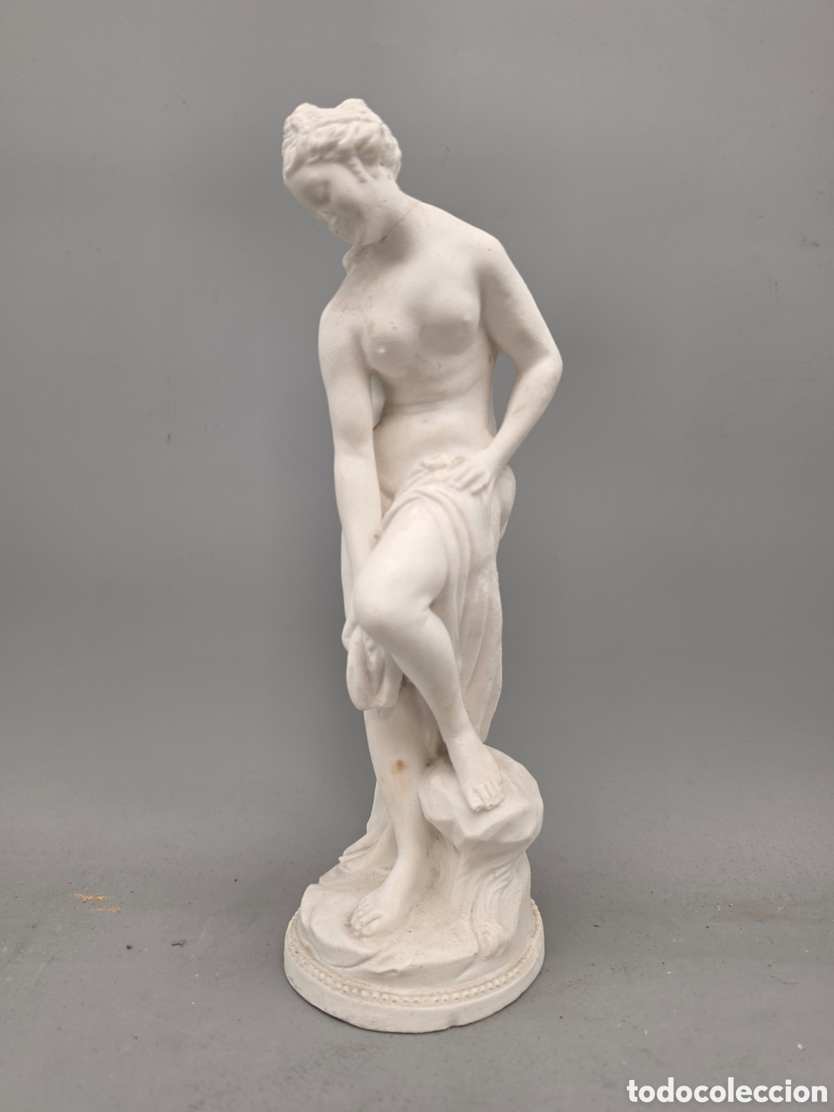 Vintage: &rdquo;Venus en el ba&ntilde;o&rdquo;&nbsp; Estatua femenina de estilo cl&aacute;sico &ndash; 34 cm