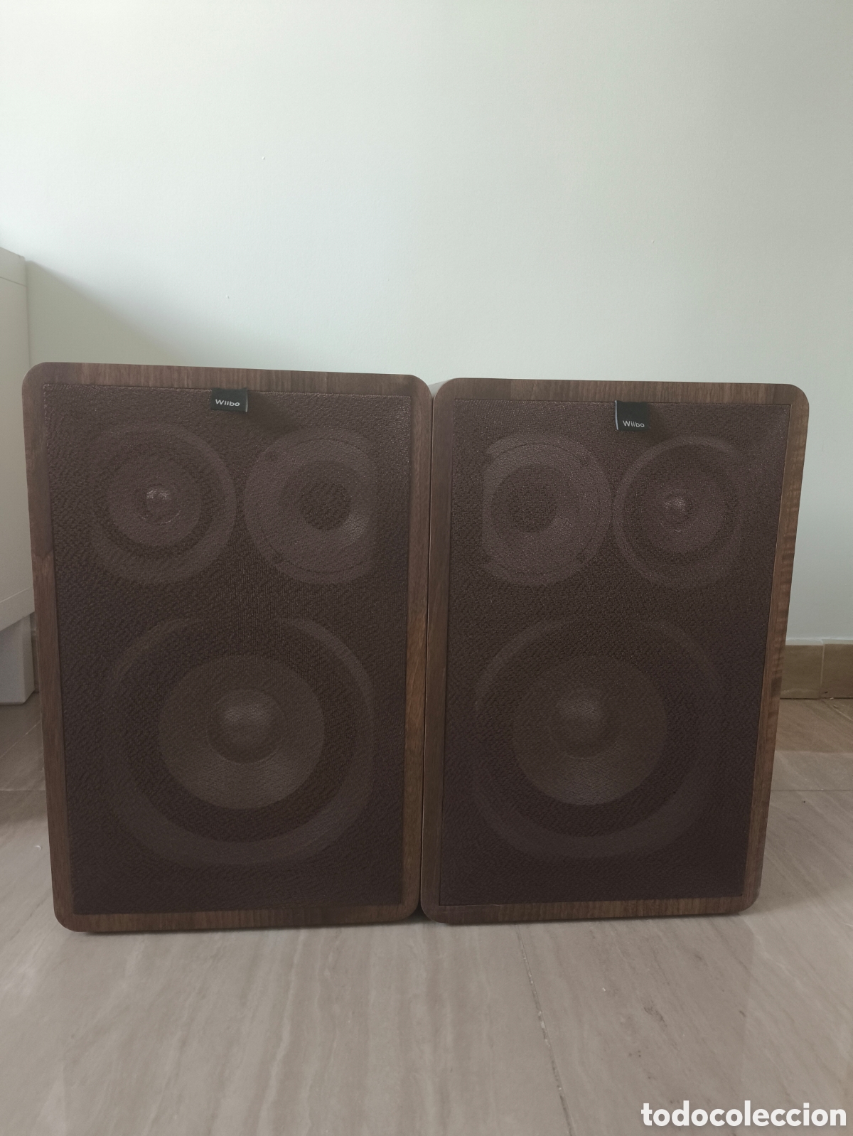 Vintage: Wiibo Vintage 6 Nogal - Altavoces HiFi de Estanter&iacute;a - Altavoces de 3 V&iacute;as