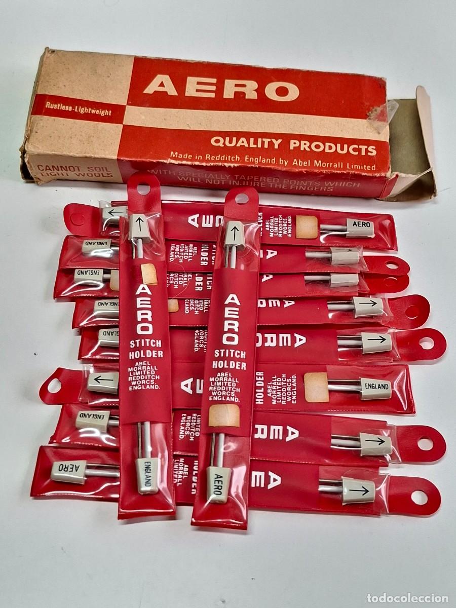 Vintage: JUEGO DE GANCHOS DE TEJER VINTAGE - AERO