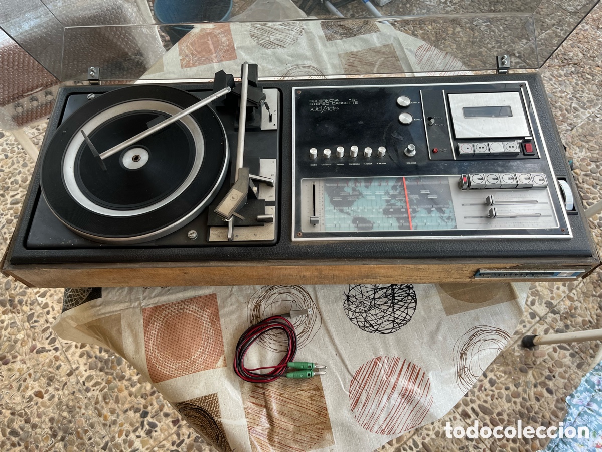 Vintage: Tocadiscos Vanguar Supernova S