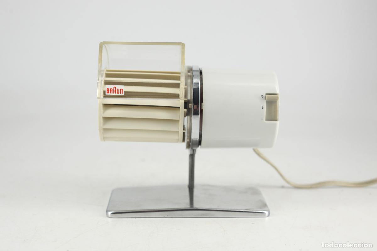Vintage: Ventilador Braun HL1 Dieter Rams Reinhold Weiss vintage space age retro Alemania 60's