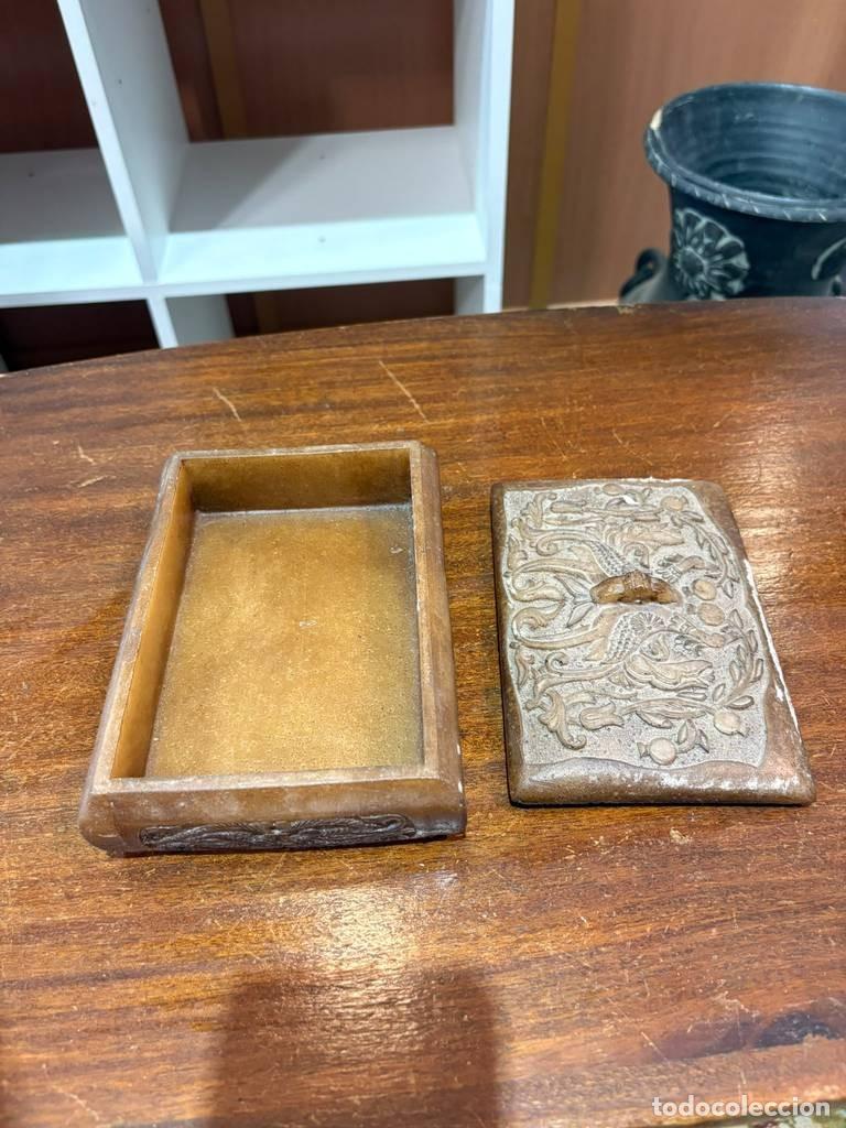 Vintage: CAJITA DE PIEDRA TALLADA - Foto 4
