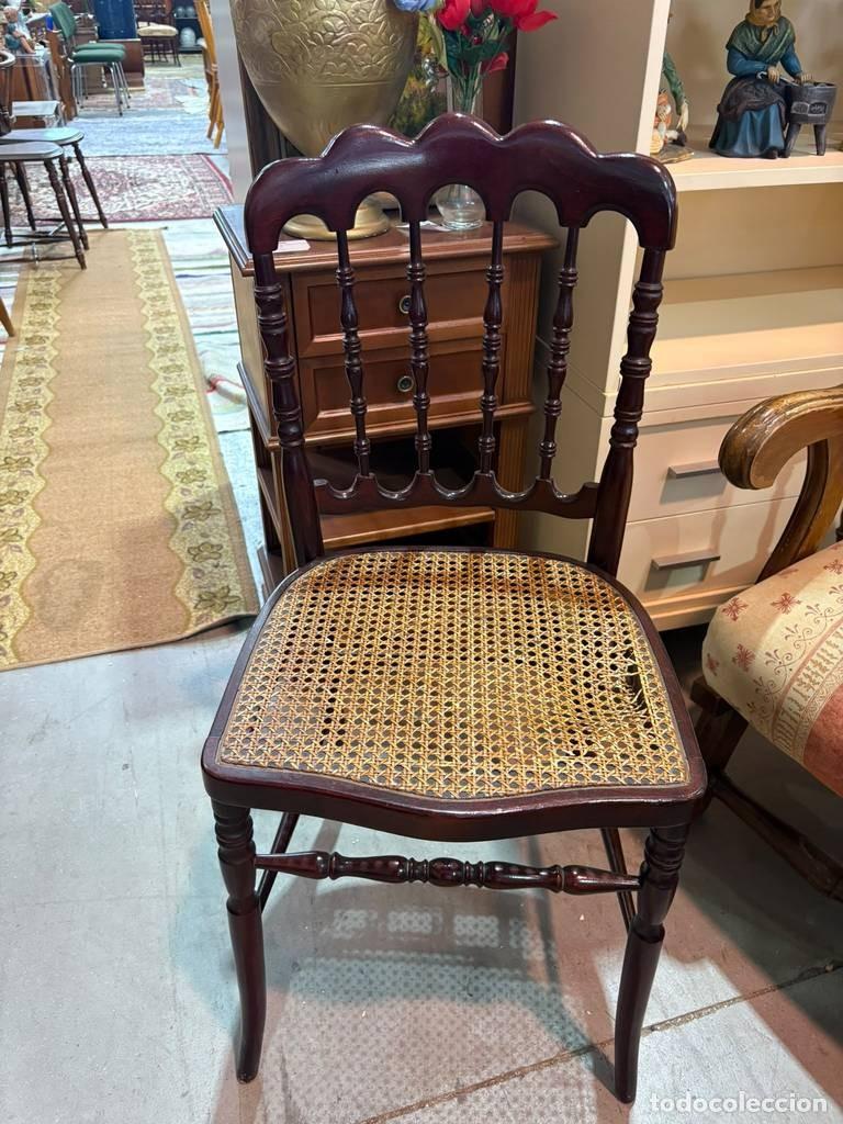 Vintage: ANTIGUA SILLA DE MADERA - Foto 2