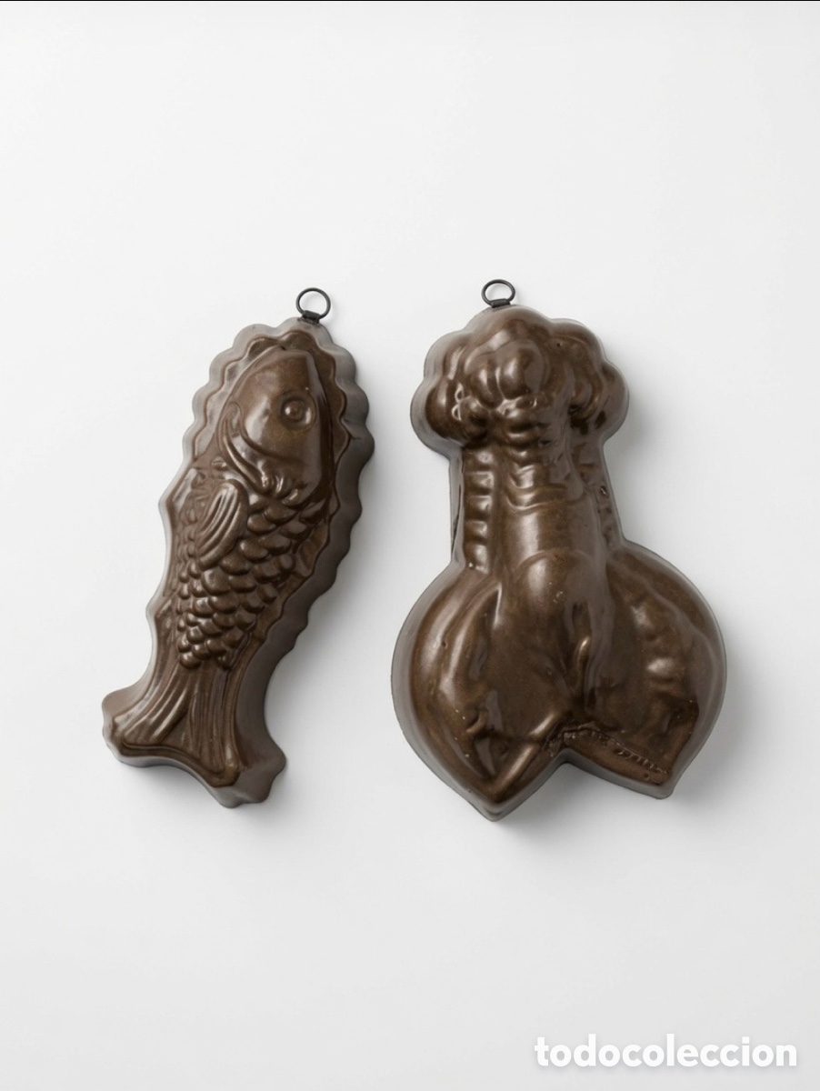Vintage: MOLDES DE COBRE VINTAGE - Foto 10
