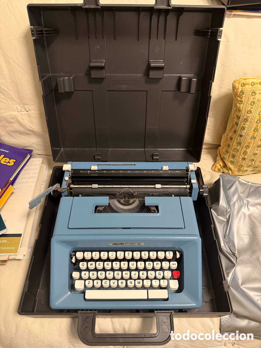Vintage: M&aacute;quina de escribir Olivetti Studio 46 - Foto 2