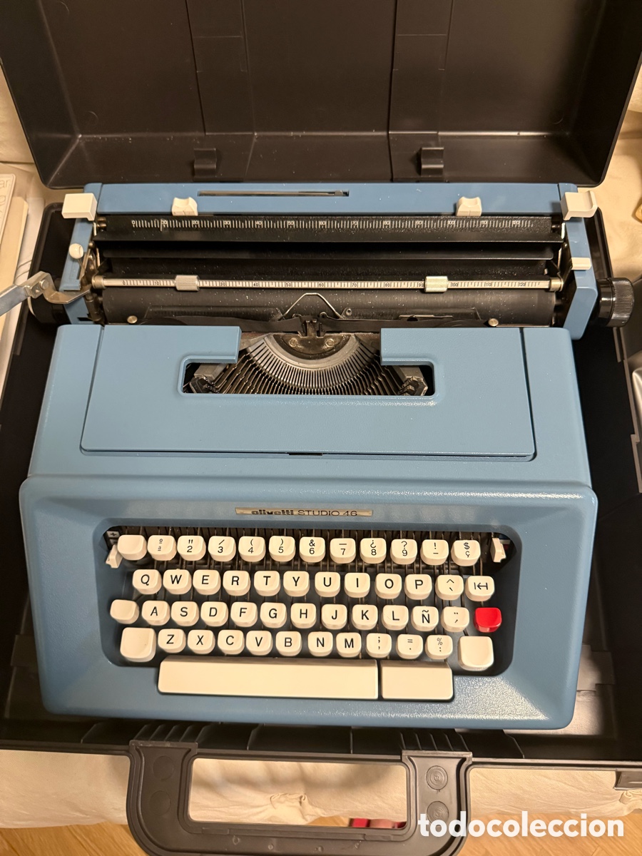 Vintage: M&aacute;quina de escribir Olivetti Studio 46