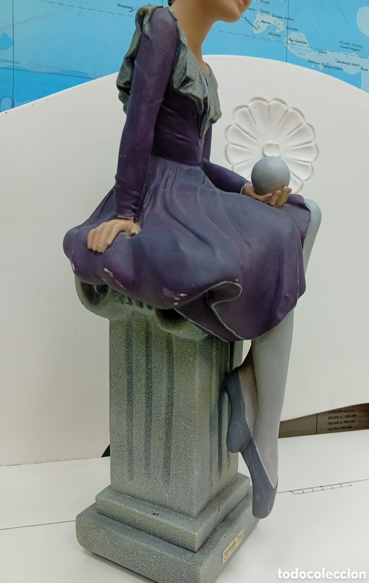 Vintage: Figura colecci&oacute;n de gran tama&ntilde;o