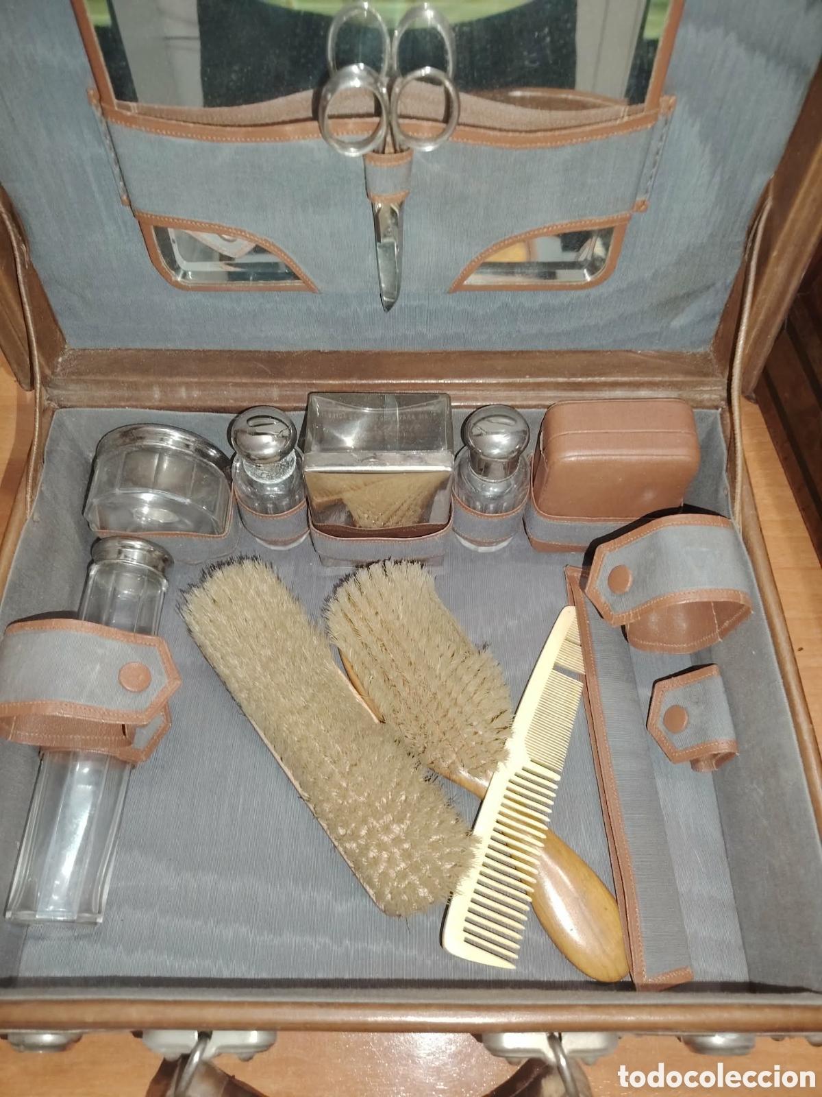Vintage: Maleta de barbero de viaje, vintage