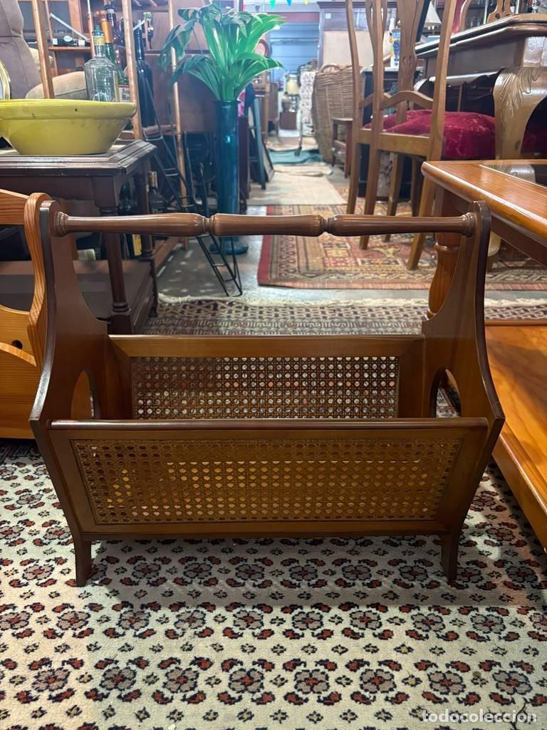 Vintage: REVISTERO DE MADERA Y RAT&Aacute;N - Foto 3