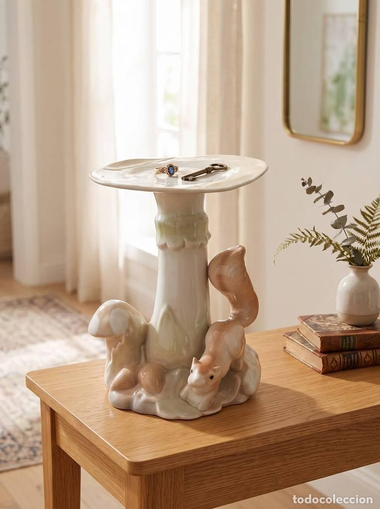 Vintage: FIGURA PORCELANA DE FLORERO