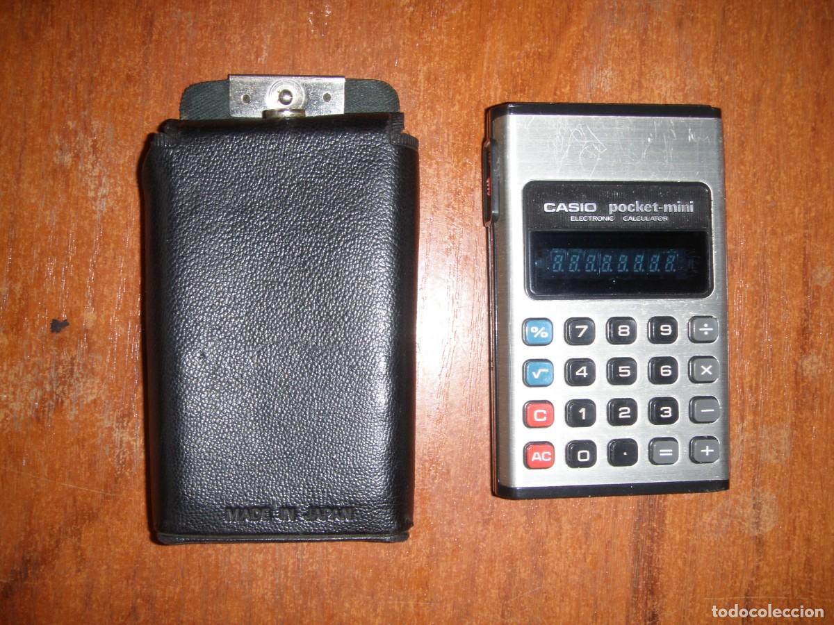 Vintage: CASIO MINI-POCKET CALCULADORA FUNCIONANDO