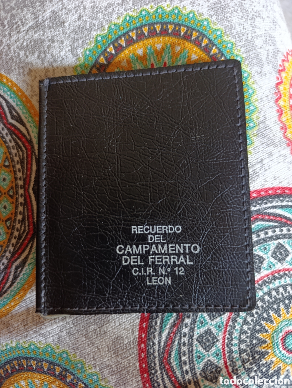 Vintage: Billetera recuerdo campamento militar C. I. R. N&deg;12