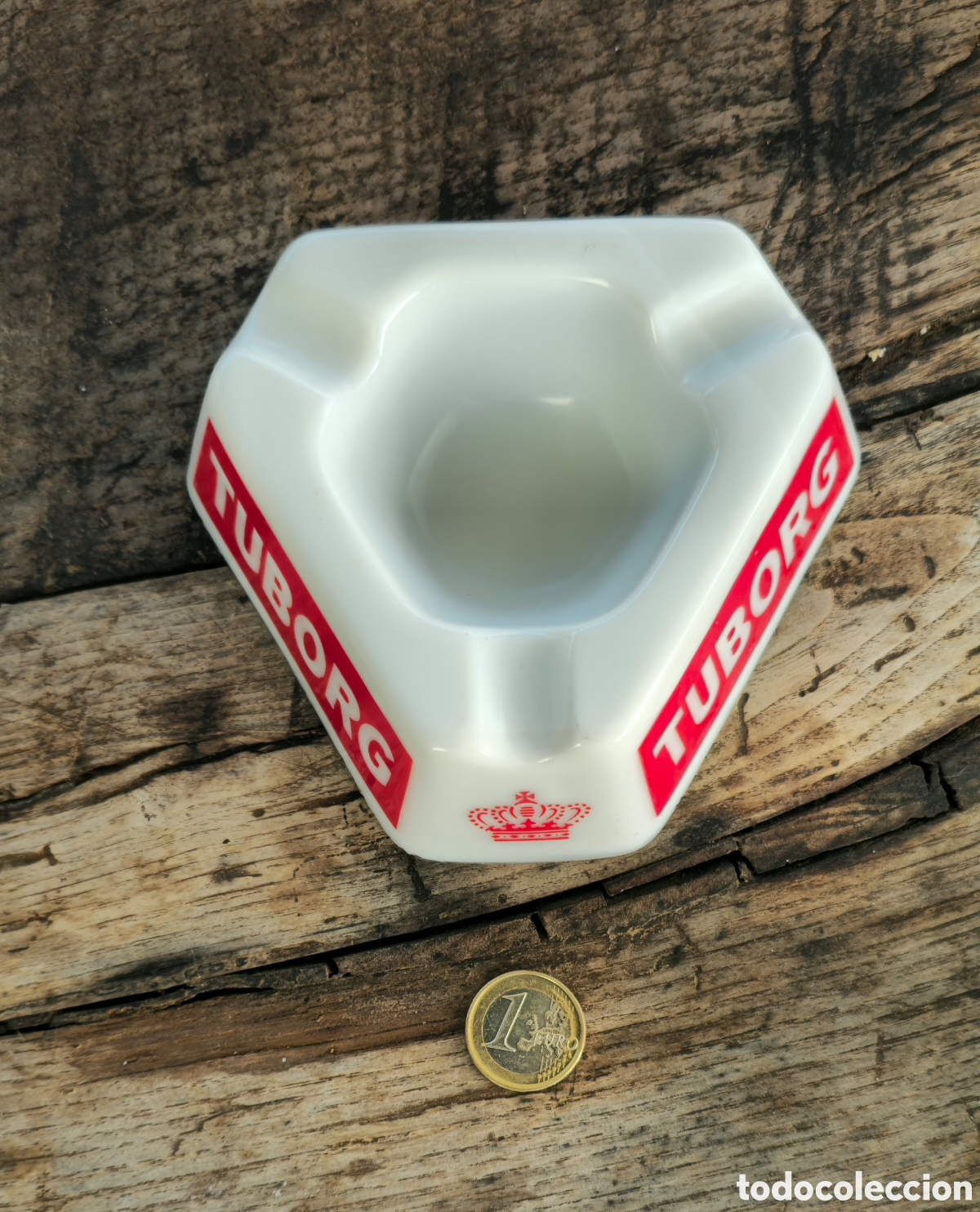 Vintage: Cenicero Tuborg vintage