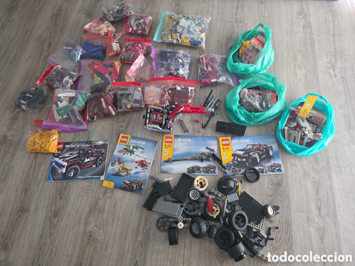 Vintage: Lote LEGO Creator, Racers y piezas