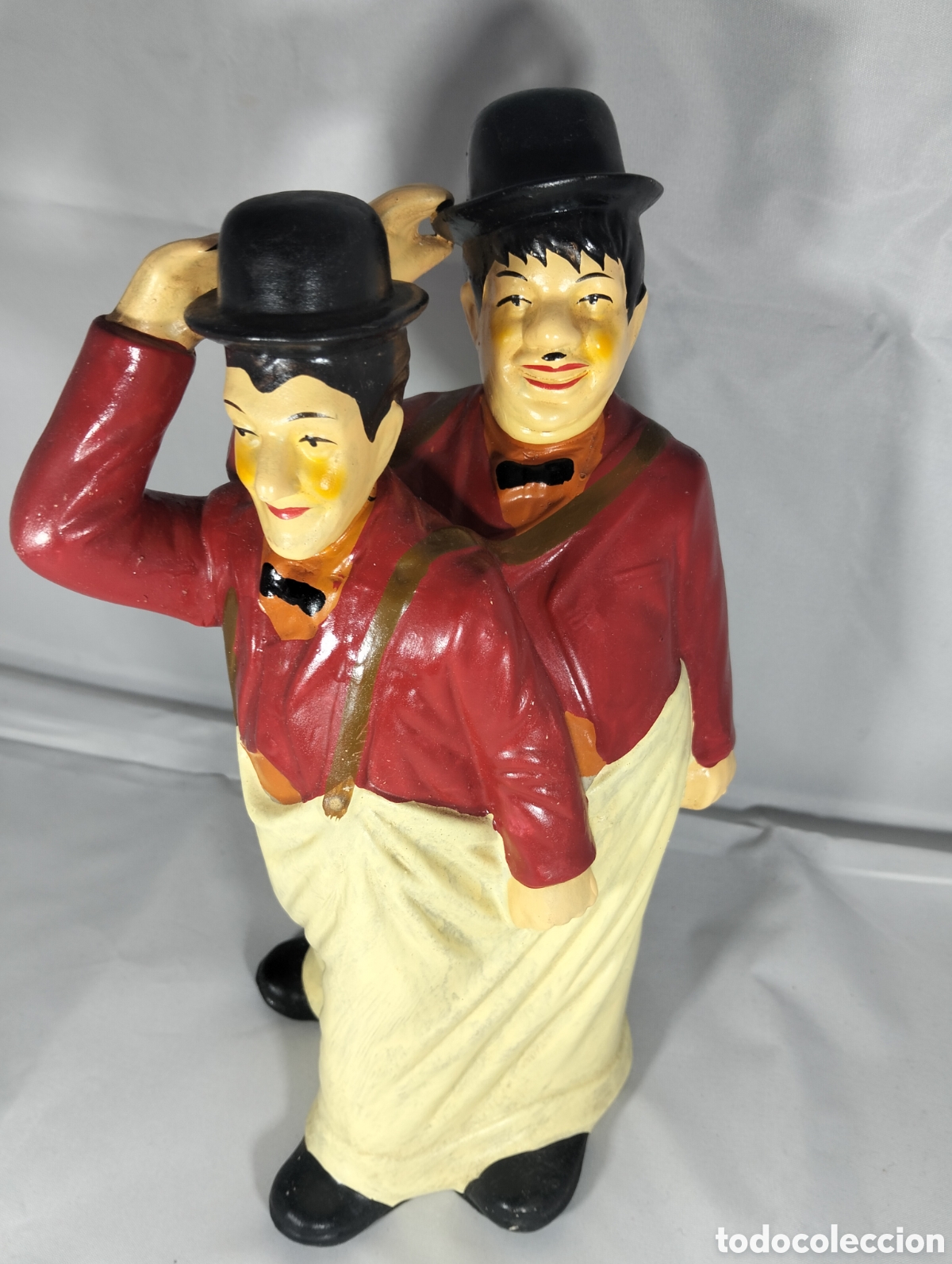 Vintage: al d&uacute;o c&oacute;mico Laurel y Hardy, conocidos como &rdquo;El Gordo y el Flaco&rdquo;.
