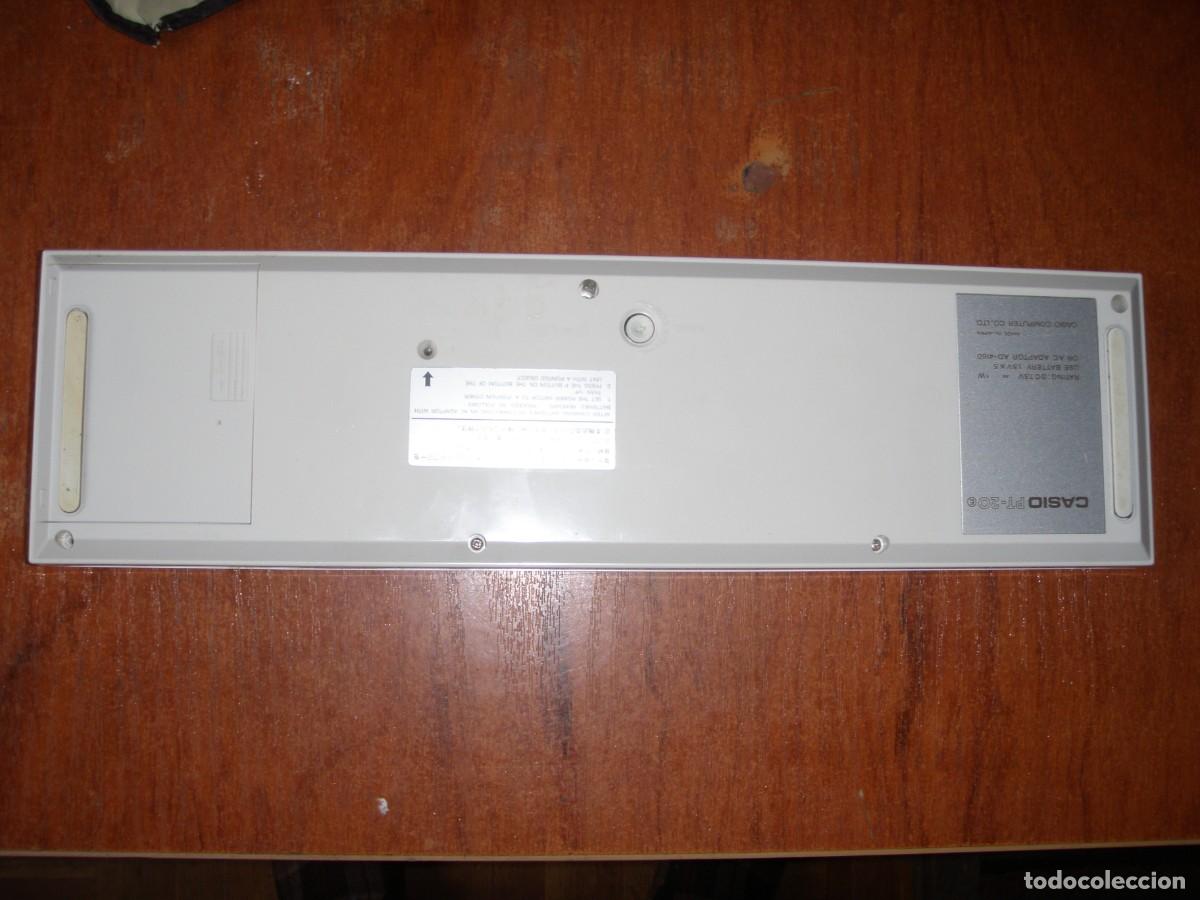 Vintage: TECLADO CASIO PT20 PT-20 FUNCIONANDO CON SU FUNDA - Foto 3