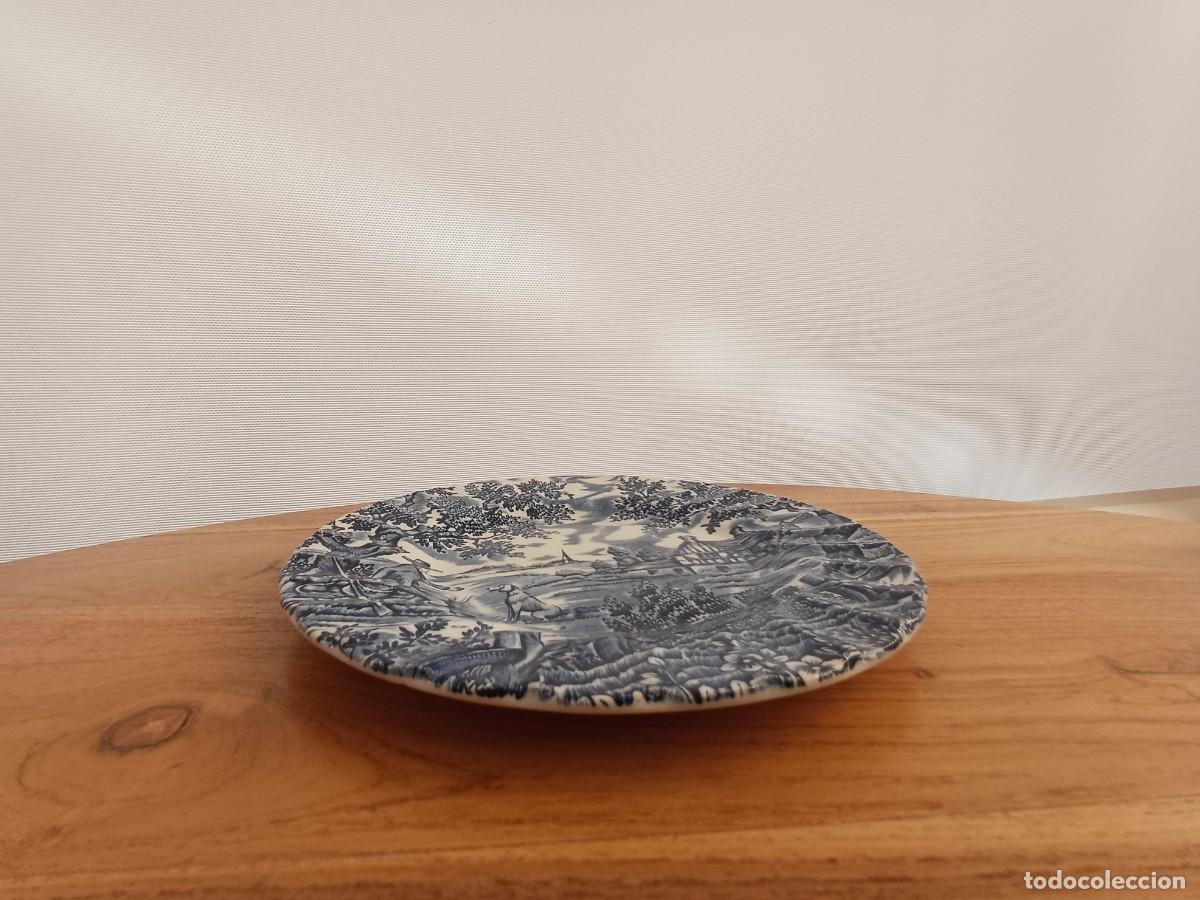 Vintage: Lote de cinco platos de postre Myott - Foto 3