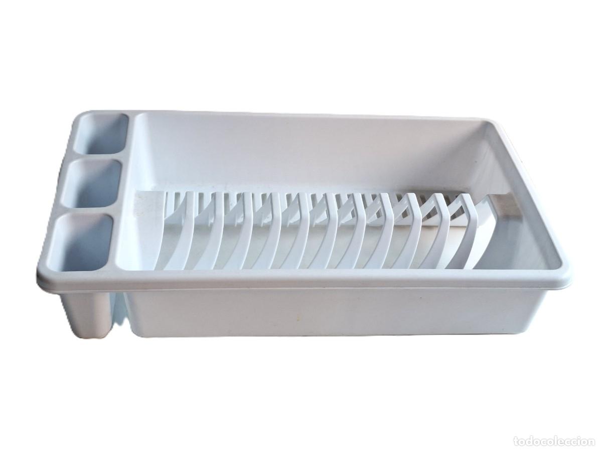 Vintage: SECADOR DE PLATOS DE COCINA 45 x 27 cm.