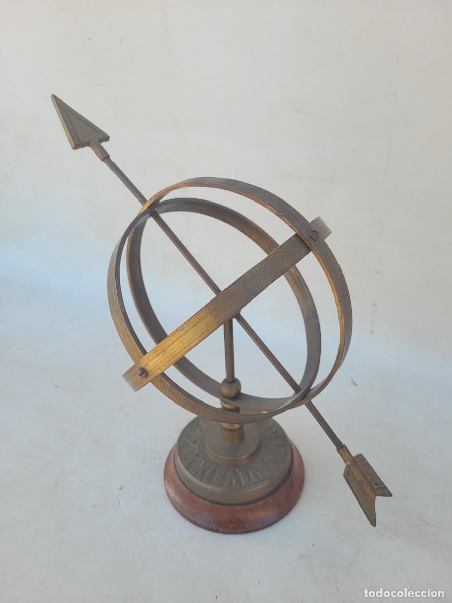 Vintage: ESFERA ARMILAR REALIZADO EN BRONCE