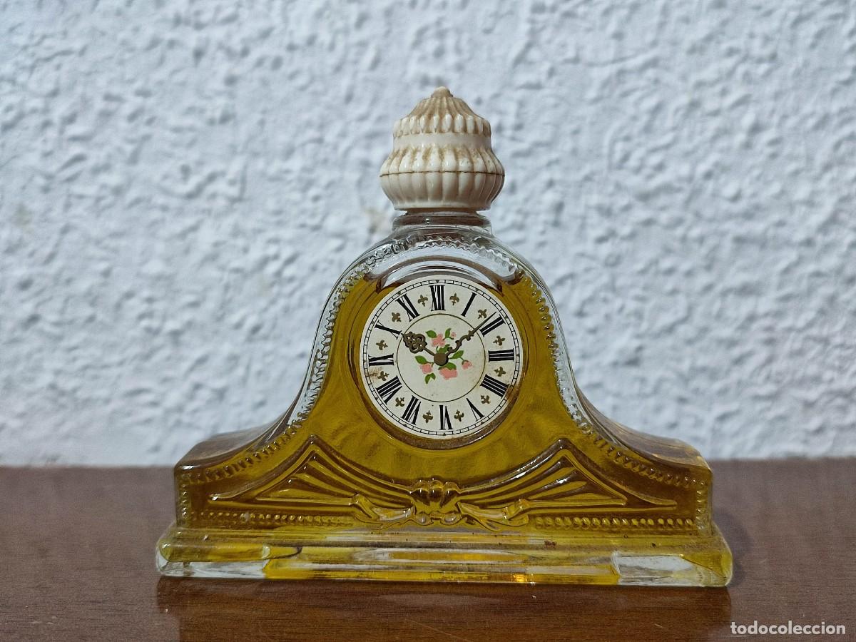 Vintage: Bote de colonia Topaze vintage forma de reloj 60 ml