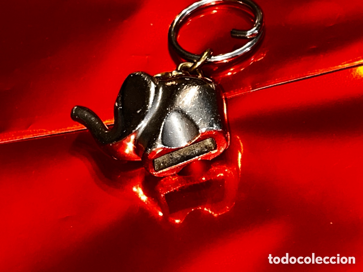 Vintage: Llavero con elefante plateado - Foto 7