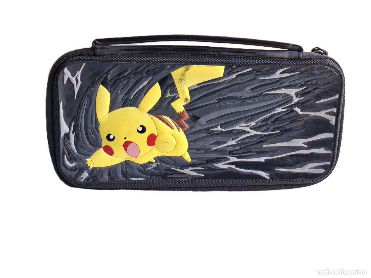 Vintage: FUNDA DELUXE TRAVEL CASE EDICION PIKACHU BATTLE - NINTENDO SWITCH 26X14.5X6 CM