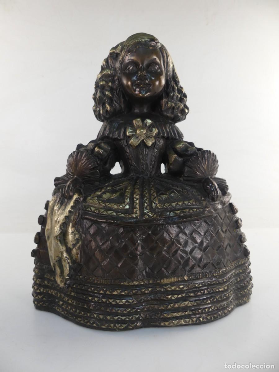 Vintage: PRECIOSA FIGURA DE UNA MENINA OBJETO DE COLECCION