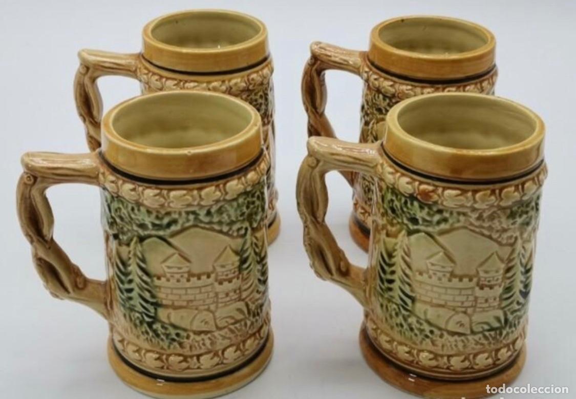 Vintage: CONJUNTO DE JARRAS DE CERVEZA - Foto 3