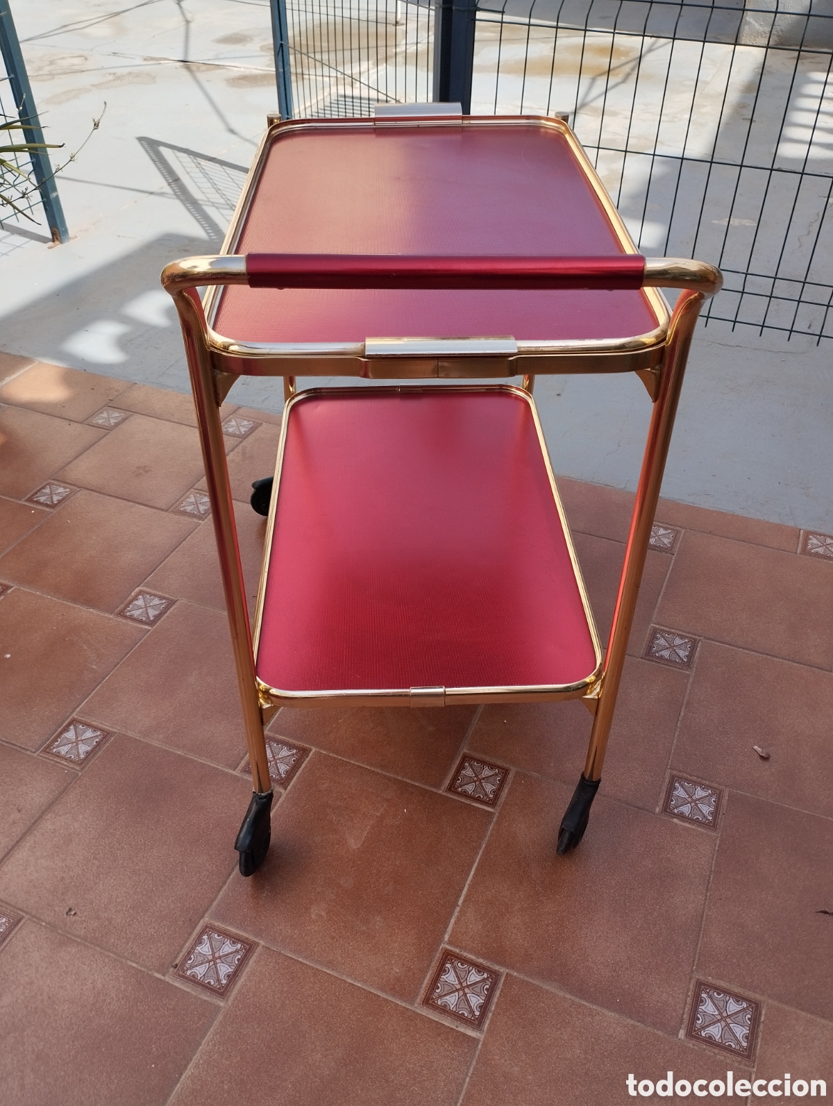 Vintage: CARRITO CAMARERA LUMIUM +COMPLEMENTOS ALUMINIO ANODIZADO - Foto 10