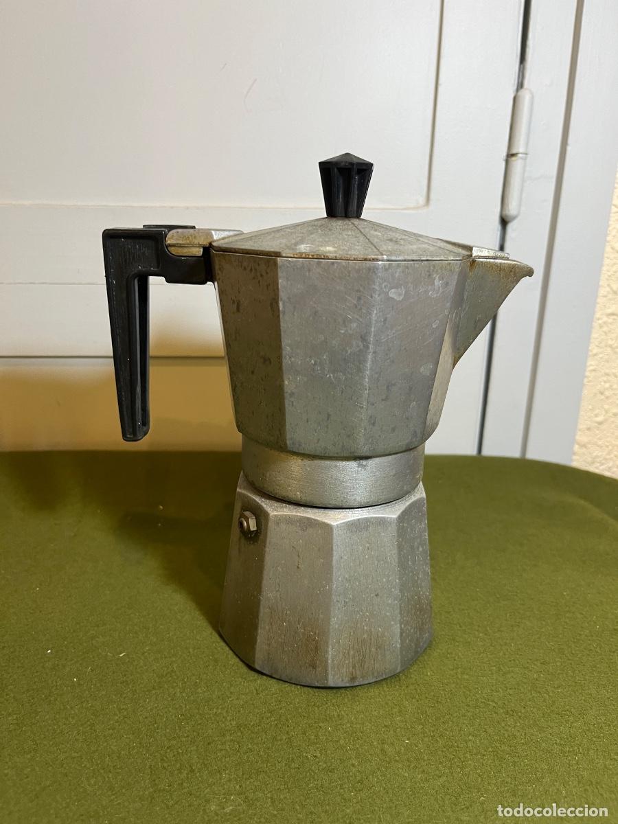 Vintage: Cafetera italiana Valira de aluminio 6 tazas | Cafetera moka vintage original | Made in Spain