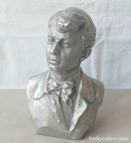 Vintage: Busto S.Esenin Silumina - Foto 1