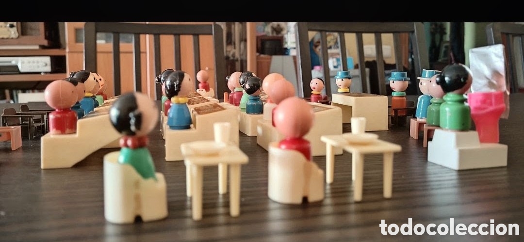 Vintage: Escuela de Little People de Fisher-Price