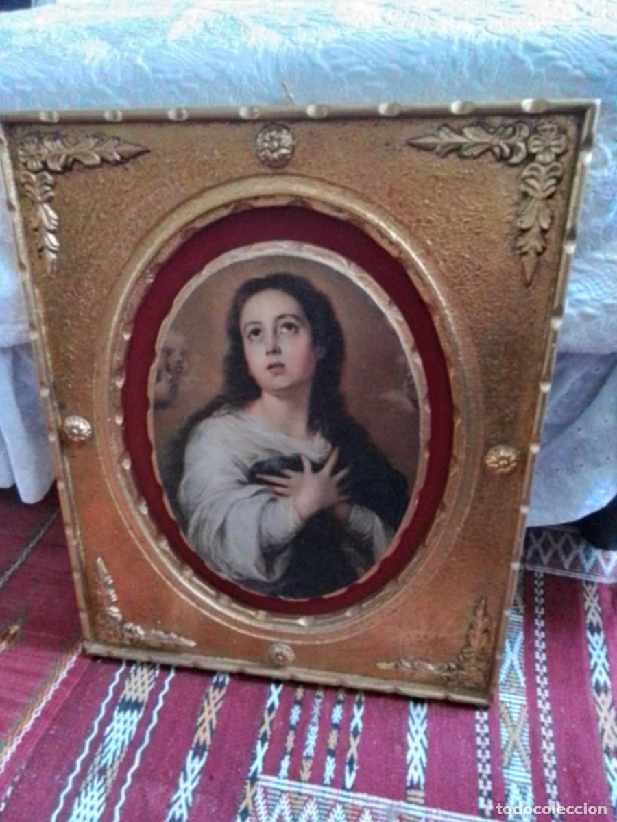 Vintage: Cuadro Inmaculada Murillo